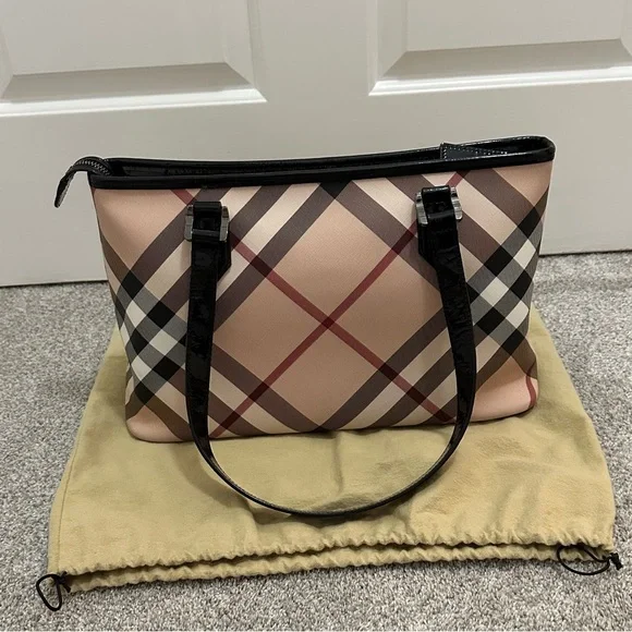 Burberry Nova Check Tote Bag - Picture 3 of 16